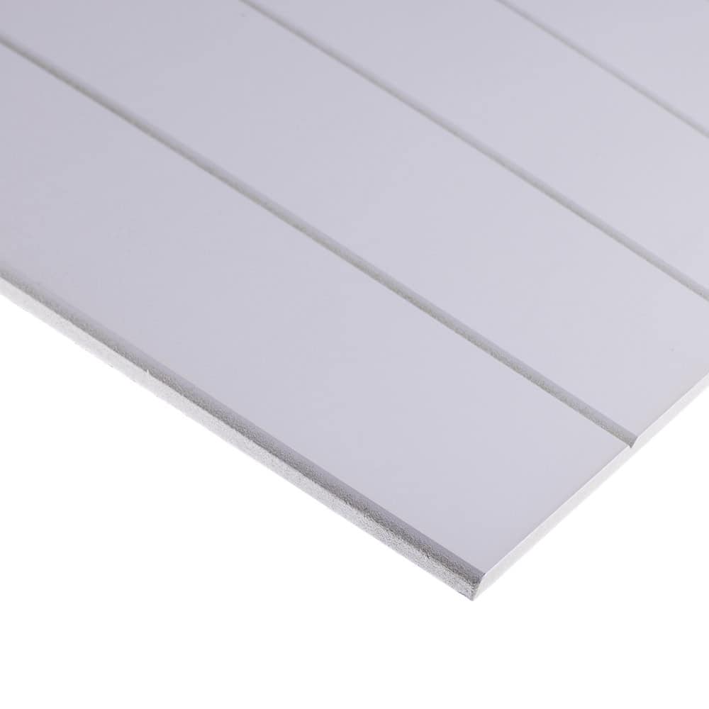 V Grooved Primed Long Grooved Moisture Resistant MDF Long & Cross Grain